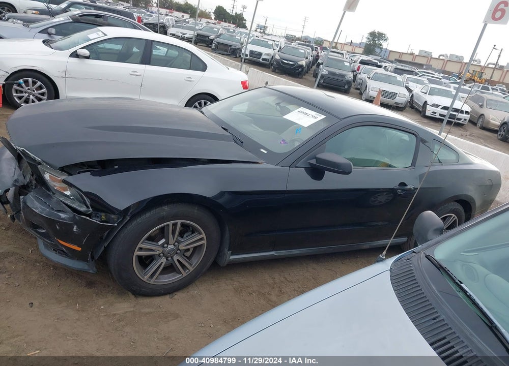 2012 FORD MUSTANG V6 PREMIUM VIN: 1ZVBP8AM4C5211324