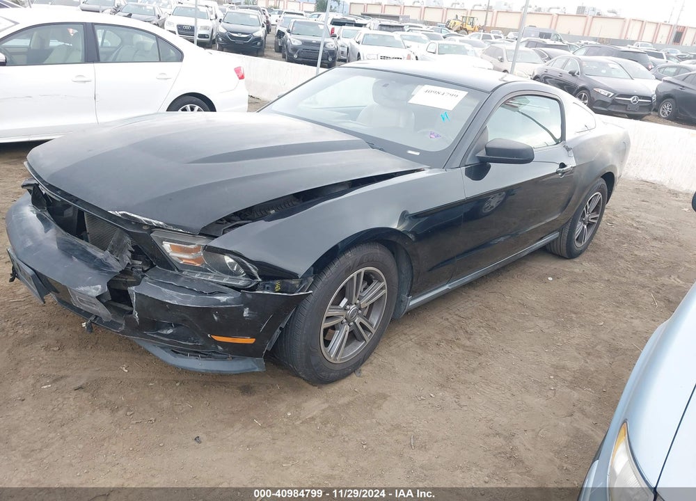 2012 FORD MUSTANG V6 PREMIUM VIN: 1ZVBP8AM4C5211324