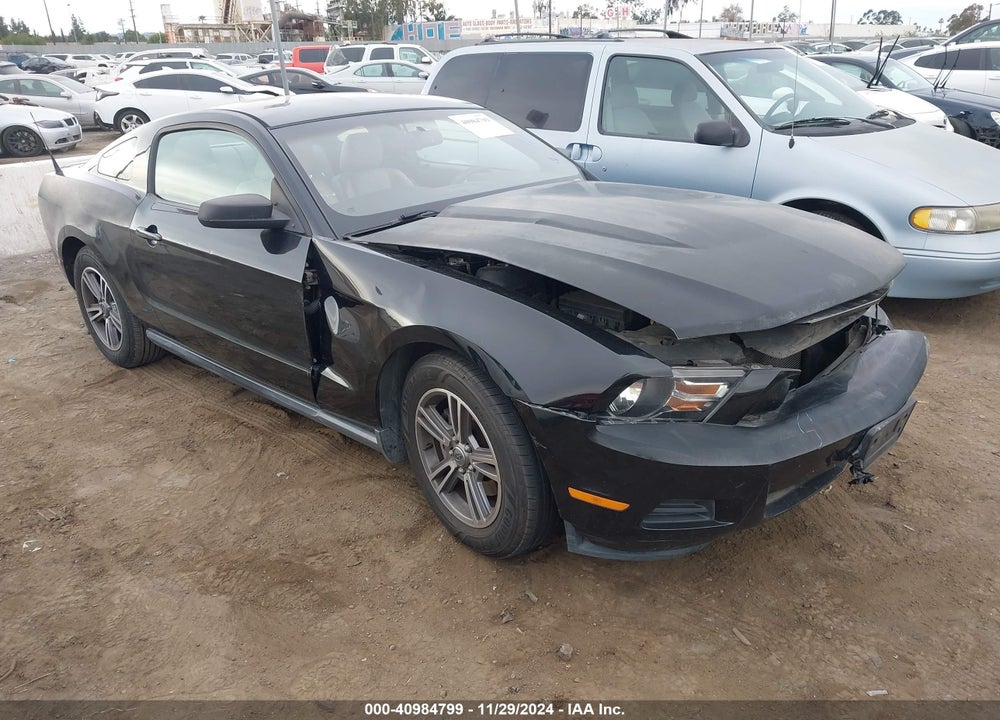 2012 FORD MUSTANG V6 PREMIUM VIN: 1ZVBP8AM4C5211324