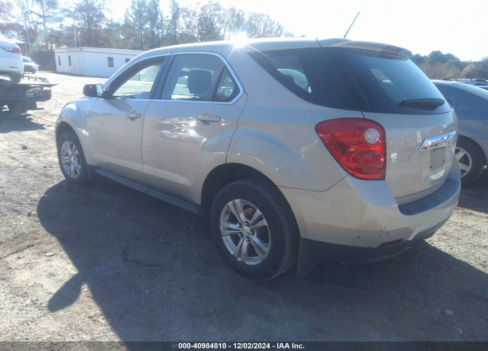 2013 CHEVROLET EQUINOX LS VIN: 2GNALBEK0D1268159