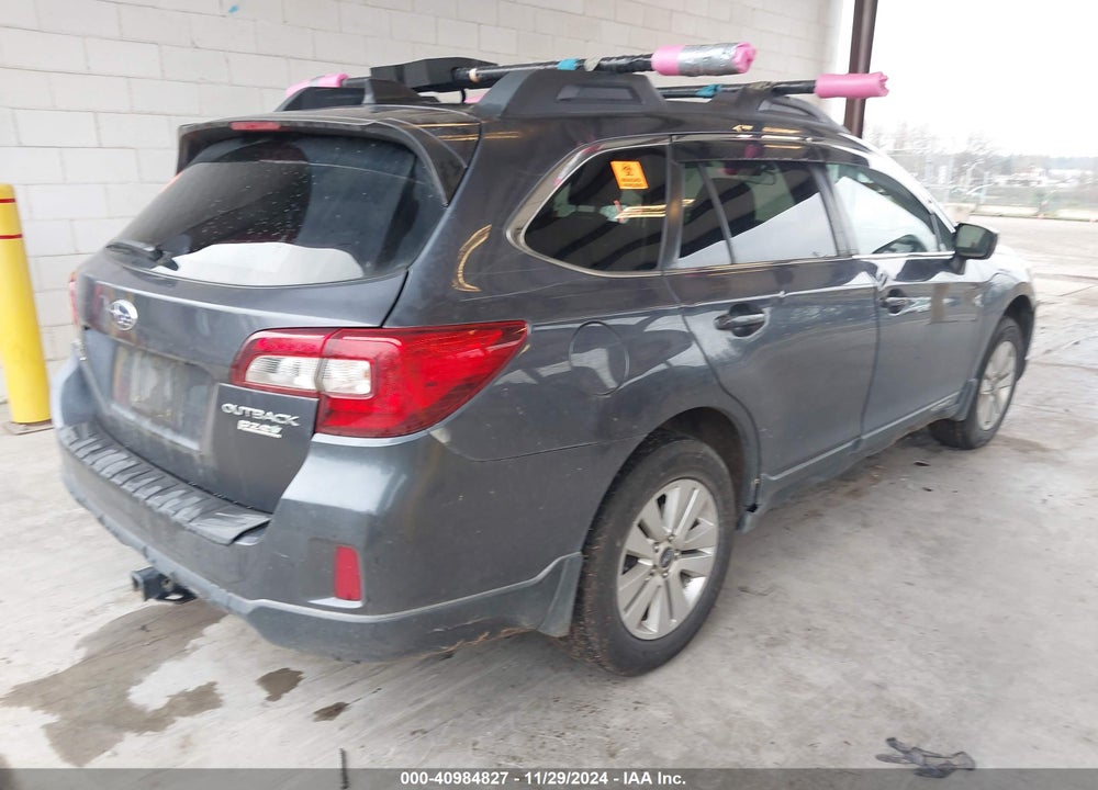 2017 SUBARU OUTBACK 2.5I PREMIUM VIN: 4S4BSACC9H3209662