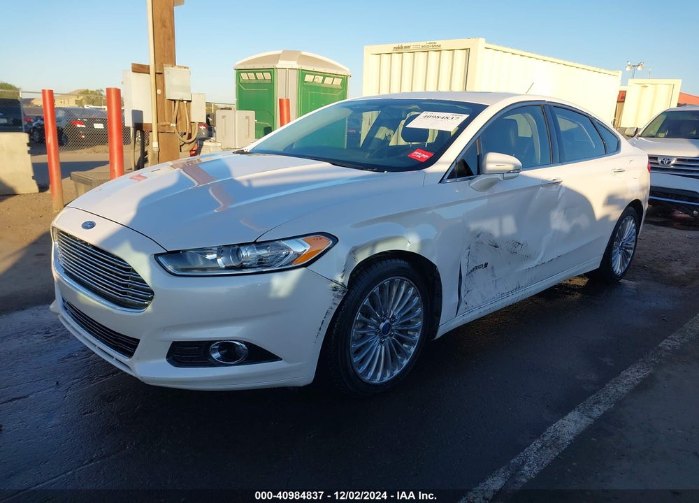 2013 FORD FUSION HYBRID TITANIUM VIN: 3FA6P0RUXDR317257