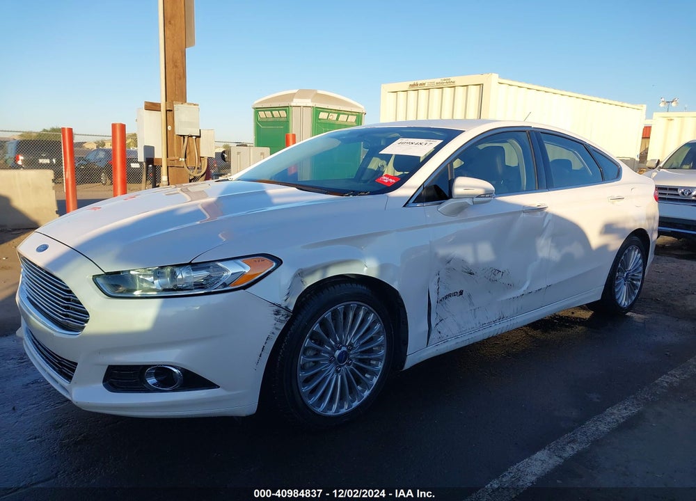 2013 FORD FUSION HYBRID TITANIUM VIN: 3FA6P0RUXDR317257