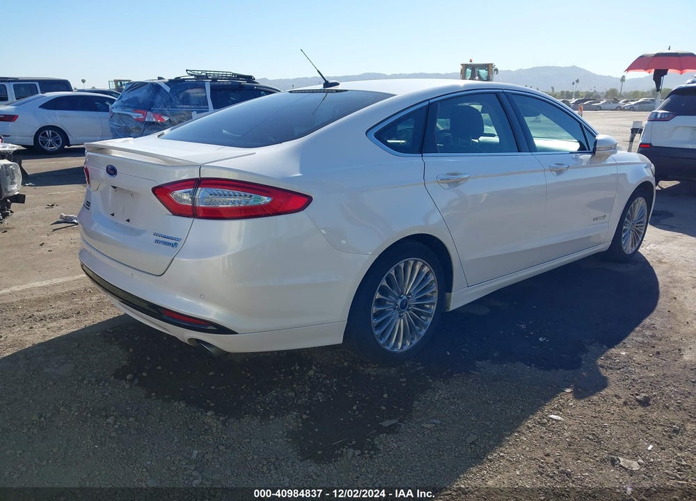 2013 FORD FUSION HYBRID TITANIUM VIN: 3FA6P0RUXDR317257