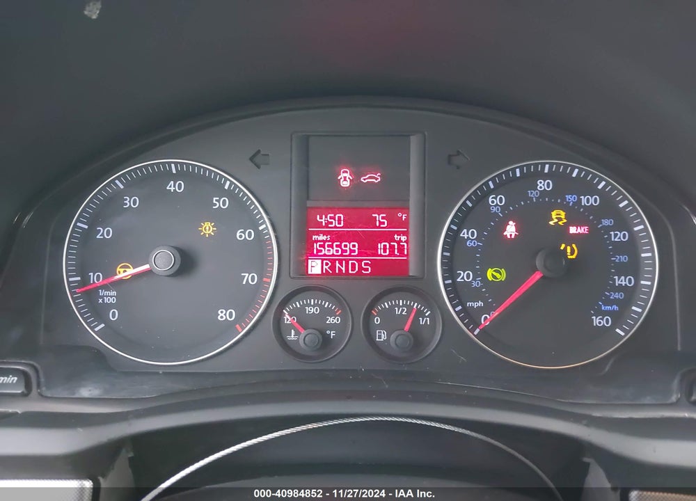 2009 VOLKSWAGEN JETTA S VIN: 3VWJM71K09M063253