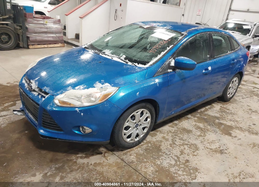 2012 FORD FOCUS SE VIN: 1FAHP3F25CL240744