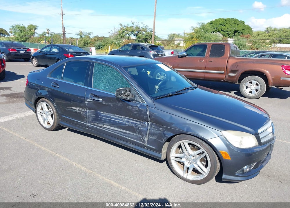 2008 MERCEDES-BENZ C 350 SPORT VIN: WDDGF56X18F138739