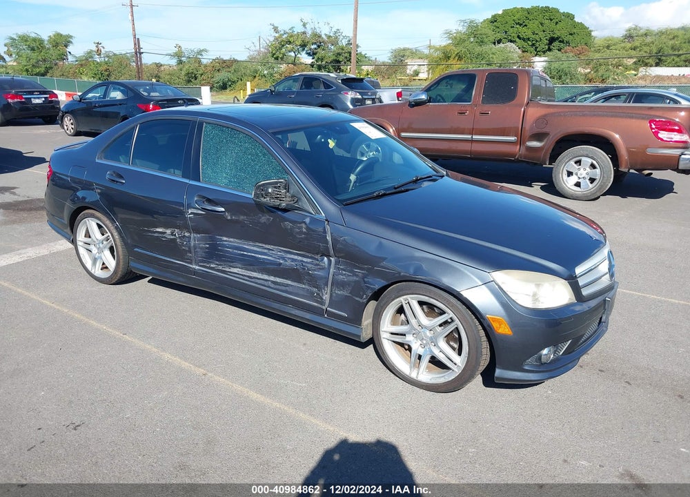 2008 MERCEDES-BENZ C 350 SPORT VIN: WDDGF56X18F138739