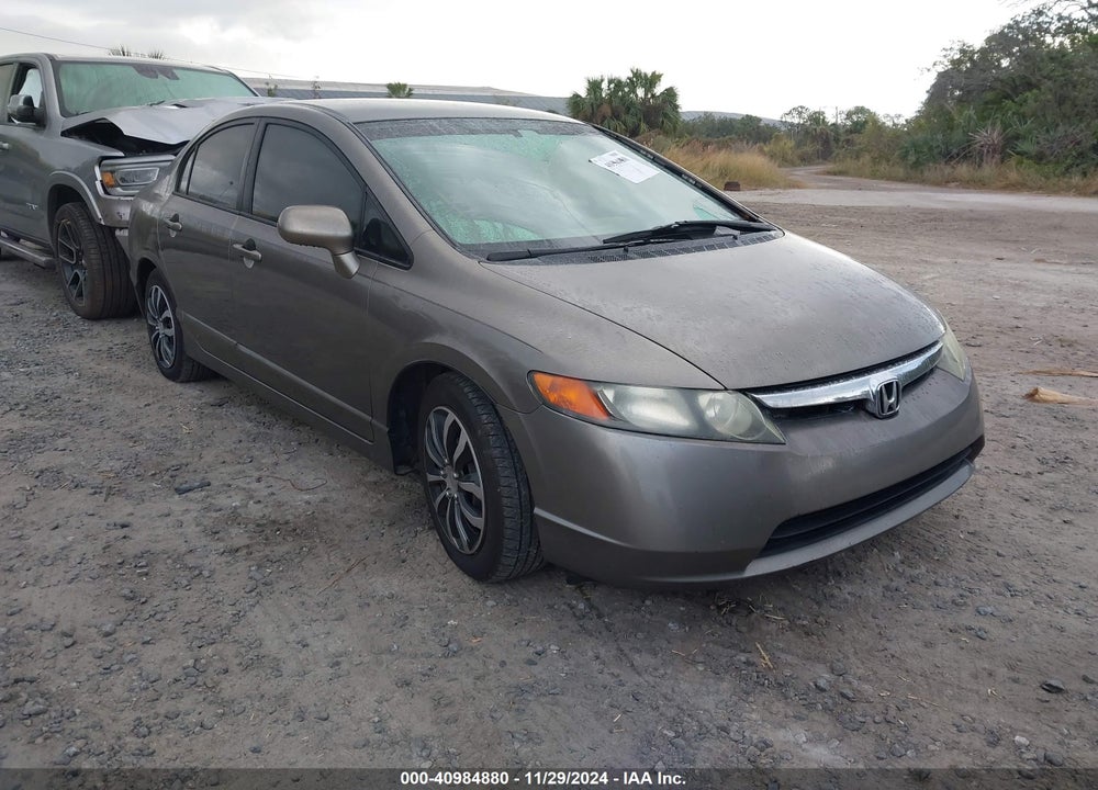 2007 HONDA CIVIC LX VIN: 1HGFA16597L053032