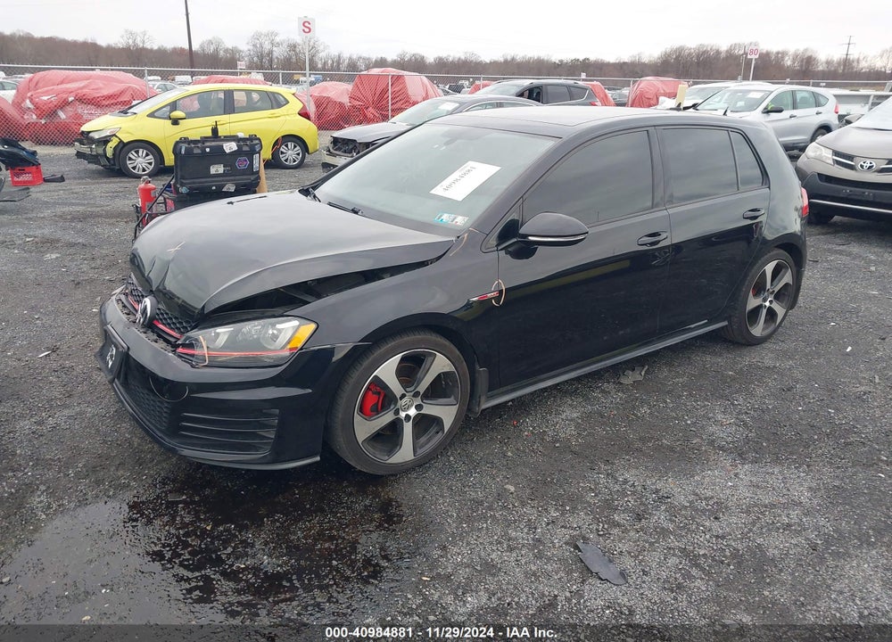 2015 VOLKSWAGEN GOLF GTI 2.0T AUTOBAHN 4-DOOR VIN: 3VW4T7AU5FM045697