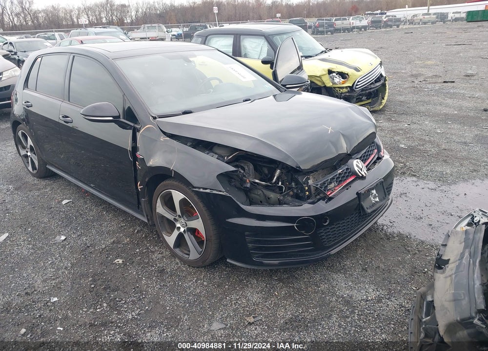 2015 VOLKSWAGEN GOLF GTI 2.0T AUTOBAHN 4-DOOR VIN: 3VW4T7AU5FM045697