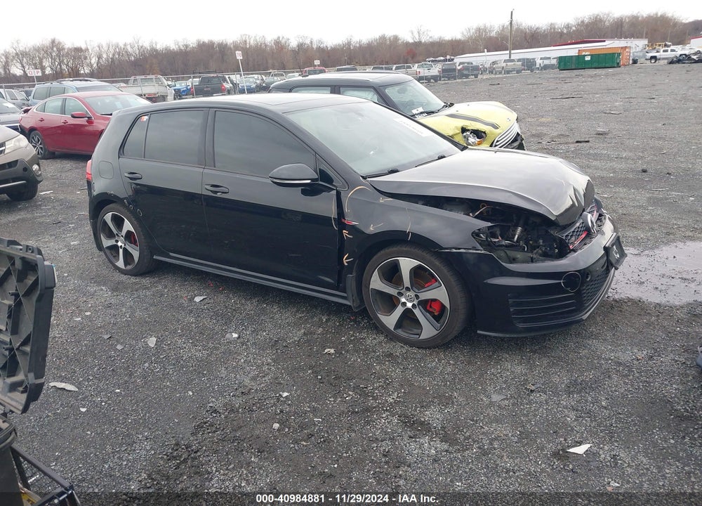 2015 VOLKSWAGEN GOLF GTI 2.0T AUTOBAHN 4-DOOR VIN: 3VW4T7AU5FM045697