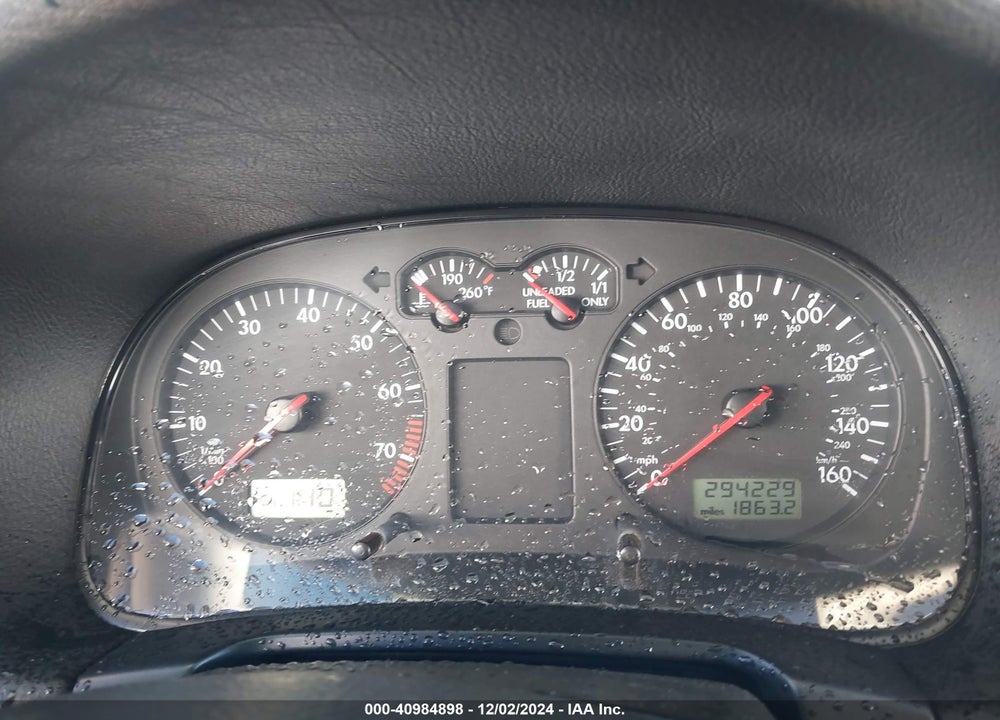 2001 VOLKSWAGEN JETTA GL VIN: 3VWRB69M21M150035