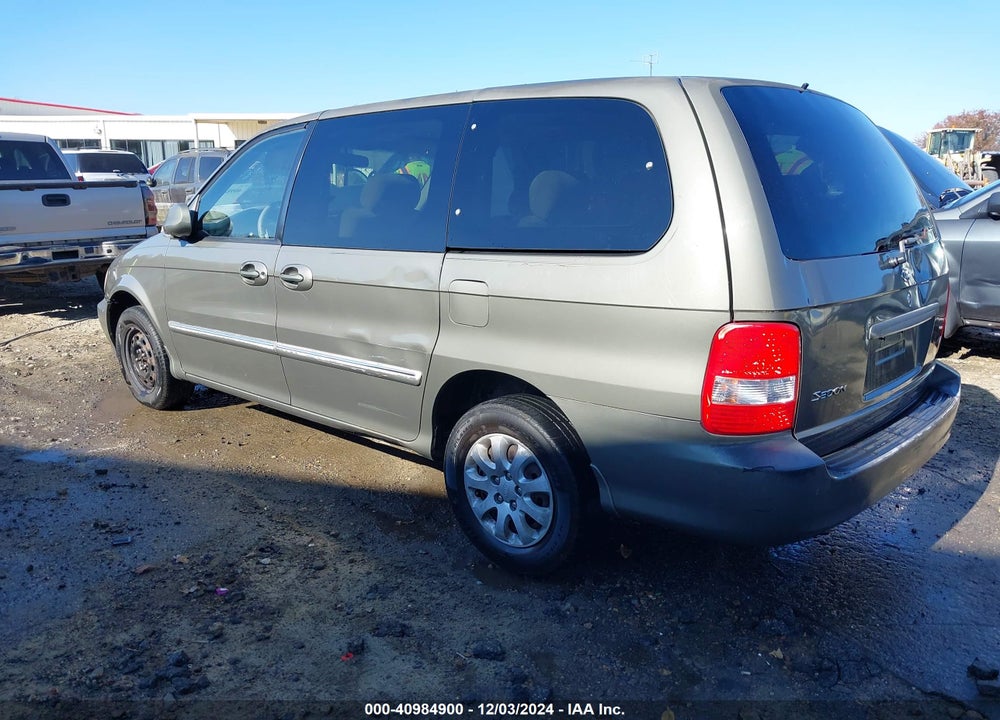 2004 KIA SEDONA EX/LX VIN: KNDUP131X46576222