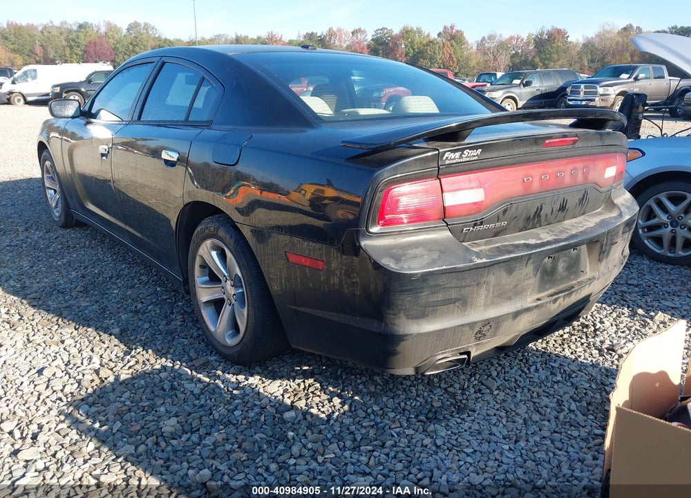 2013 DODGE CHARGER VIN: 2C3CDXBG2DH522722