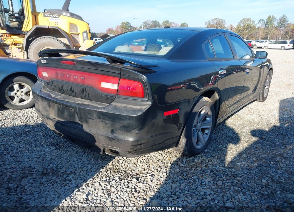 2013 DODGE CHARGER VIN: 2C3CDXBG2DH522722