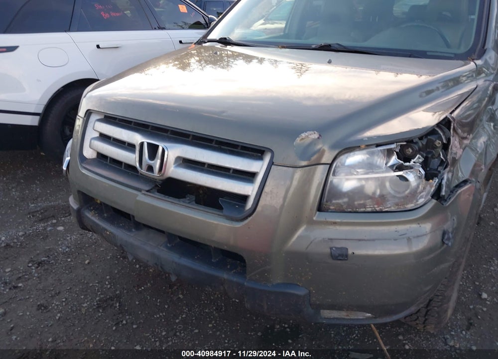 2007 HONDA PILOT EX-L VIN: 2HKYF18727H534798