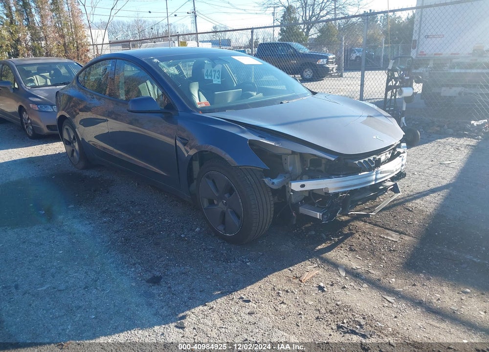 2021 TESLA MODEL 3 STANDARD RANGE PLUS REAR-WHEEL DRIVE VIN: 5YJ3E1EA6MF976734