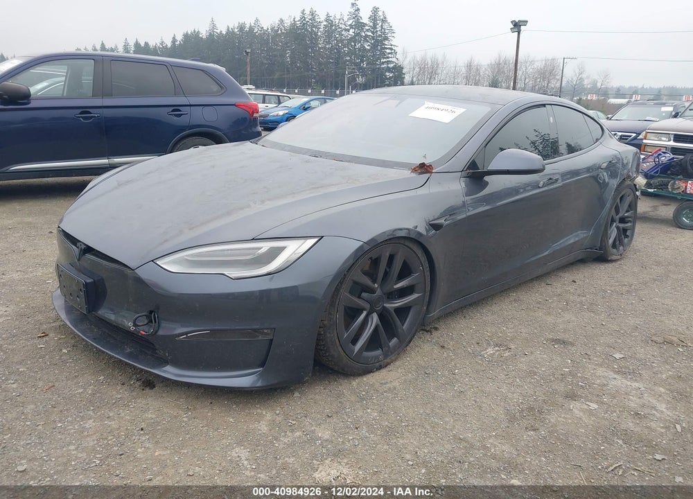 2021 TESLA MODEL S PLAID TRI MOTOR ALL-WHEEL DRIVE VIN: 5YJSA1E69MF434837