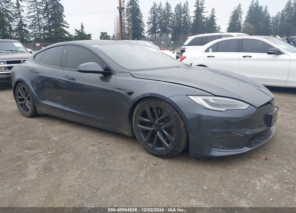 2021 TESLA MODEL S PLAID TRI MOTOR ALL-WHEEL DRIVE VIN: 5YJSA1E69MF434837