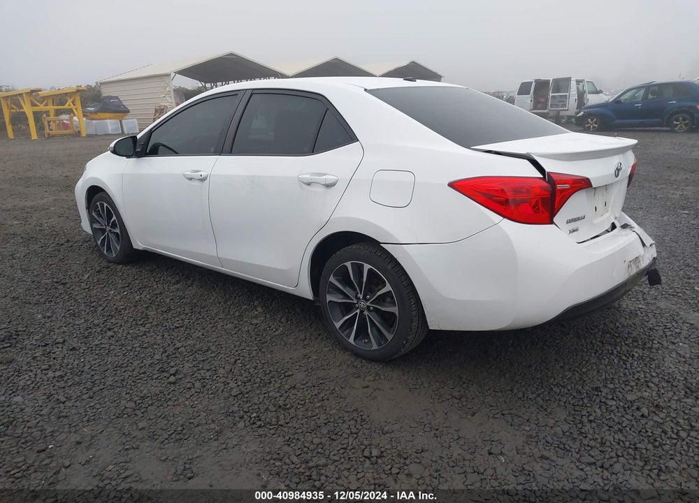 2018 TOYOTA COROLLA VIN: 2T1BURHE2JC006231