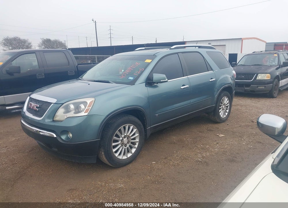 2009 GMC ACADIA SLT-1 VIN: 1GKER23D49J129649