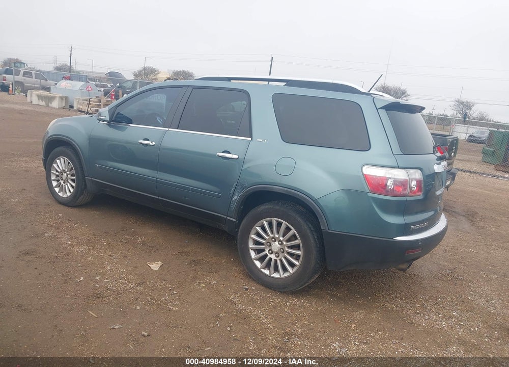 2009 GMC ACADIA SLT-1 VIN: 1GKER23D49J129649