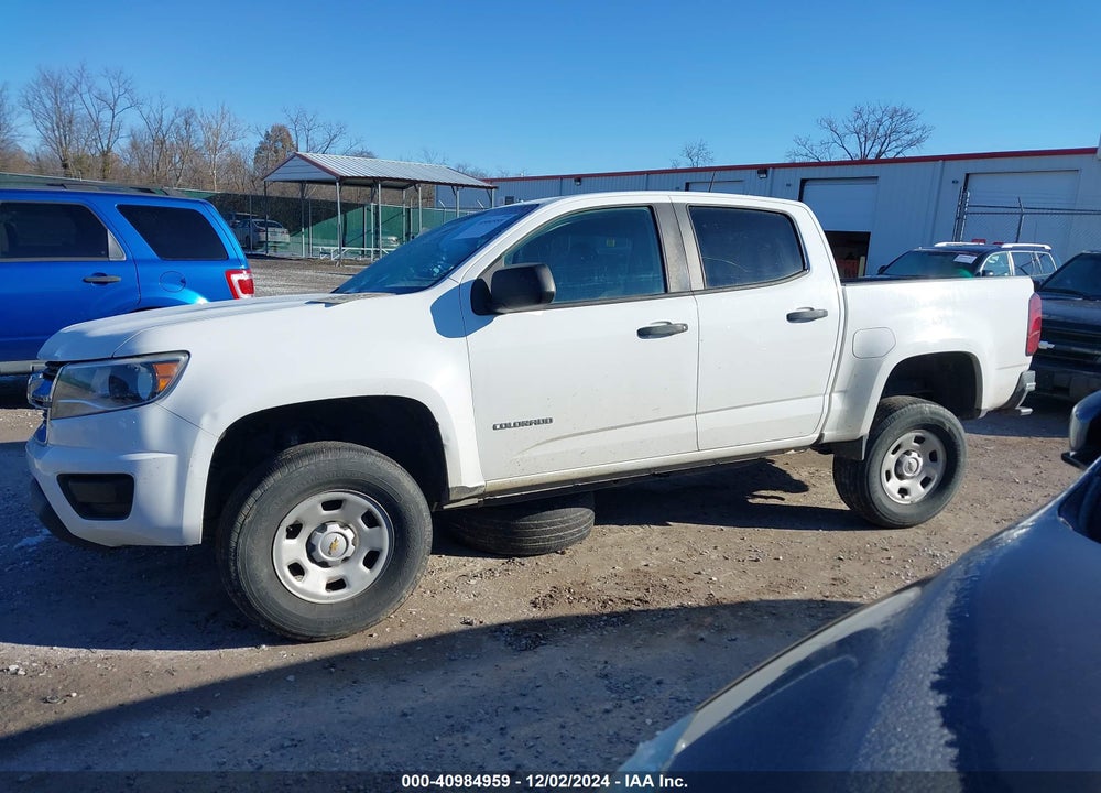 2019 CHEVROLET COLORADO WT VIN: 1GCGTBEN7K1129114