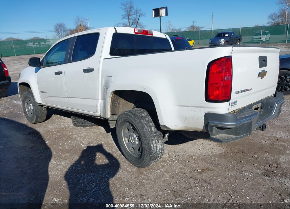 2019 CHEVROLET COLORADO WT VIN: 1GCGTBEN7K1129114