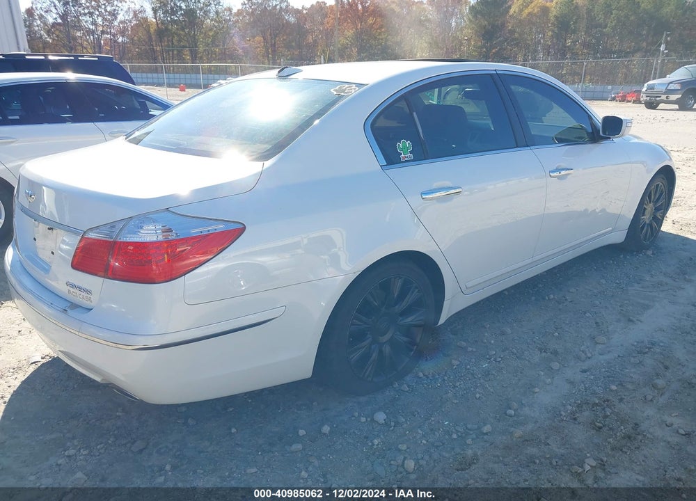 2010 HYUNDAI GENESIS 3.8 VIN: KMHGC4DE6AU076458