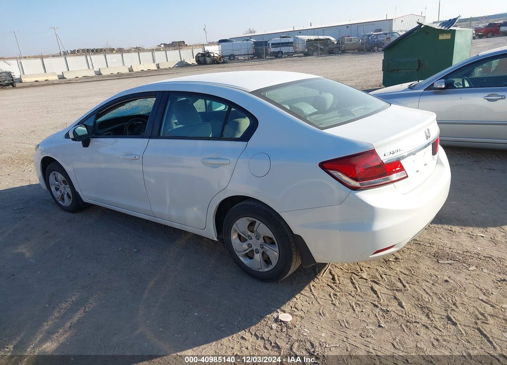 2014 HONDA CIVIC LX VIN: 19XFB2F59EE044189