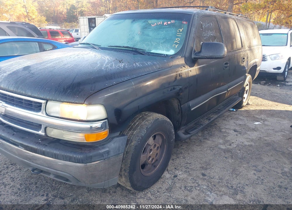 2001 CHEVROLET SUBURBAN LS VIN: 3GNEC16T91G270112