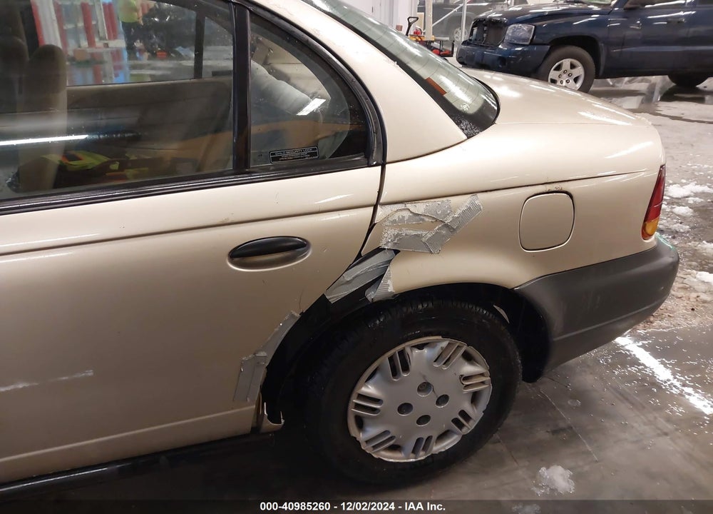 1996 SATURN SL1 VIN: 1G8ZH5285TZ187519