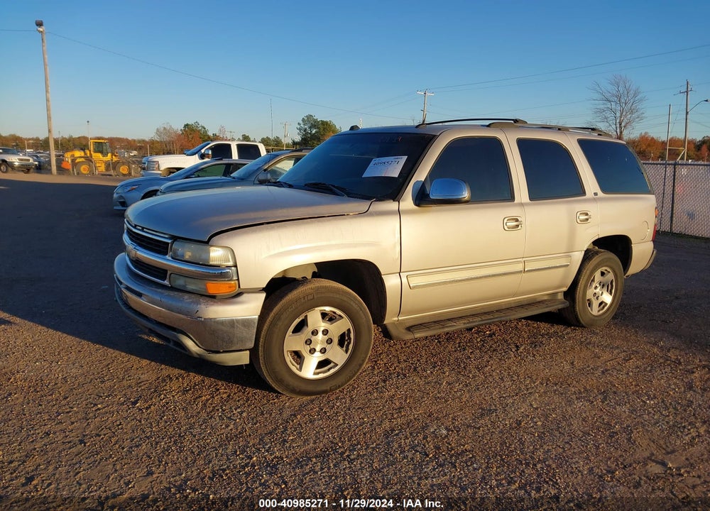 2005 CHEVROLET TAHOE LT VIN: 1GNEK13T95J174573