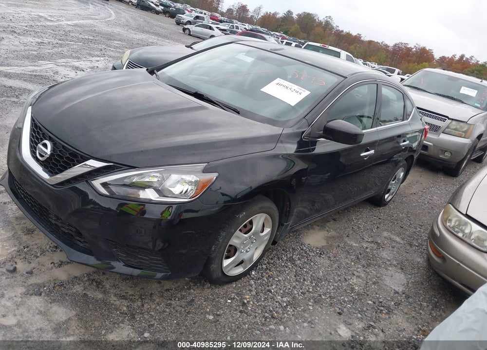 2016 NISSAN SENTRA S VIN: 3N1AB7AP3GY242982