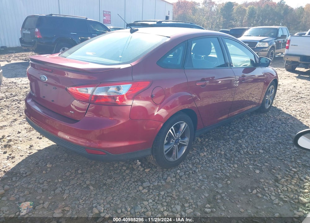 2014 FORD FOCUS SE VIN: 1FADP3F21EL308765