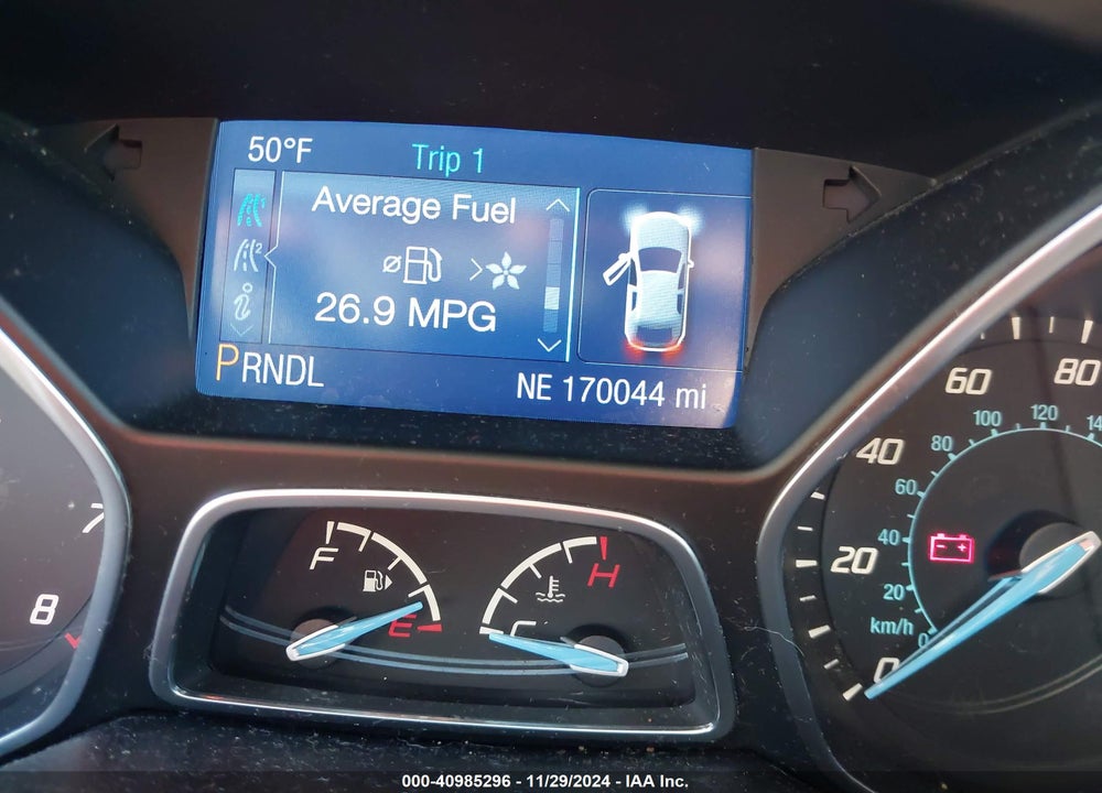 2014 FORD FOCUS SE VIN: 1FADP3F21EL308765