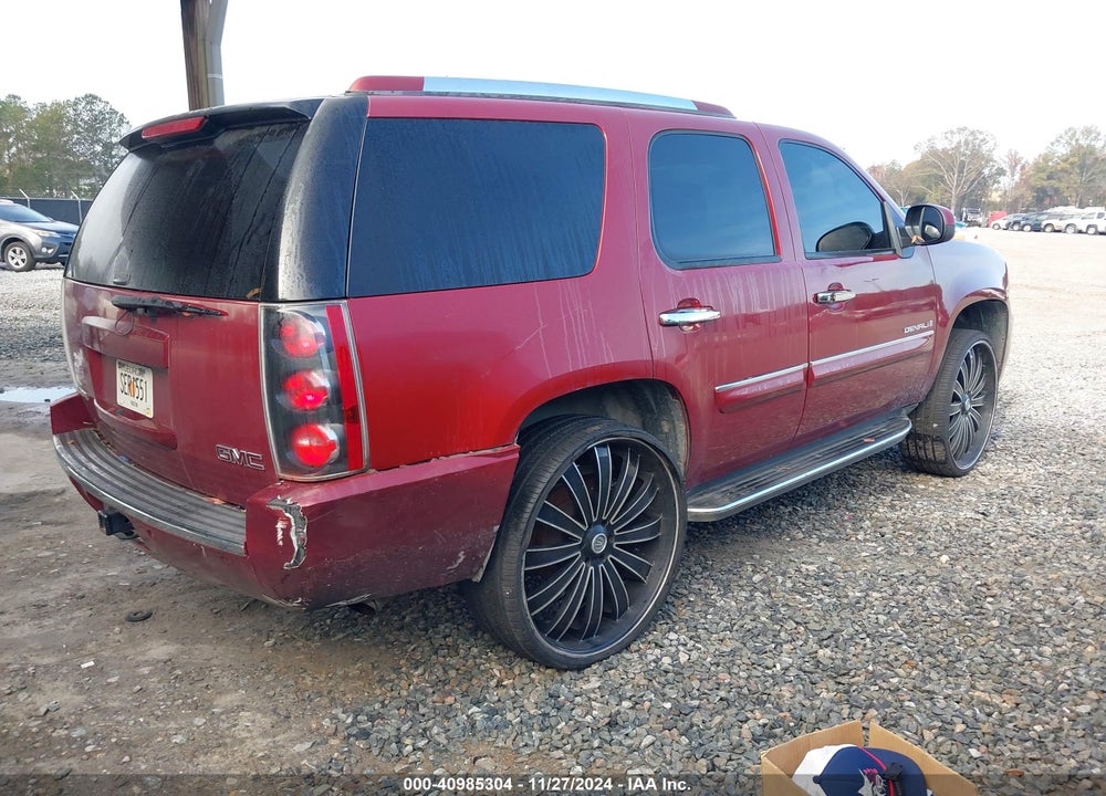 2008 GMC YUKON DENALI VIN: 1GKFK63858J128771
