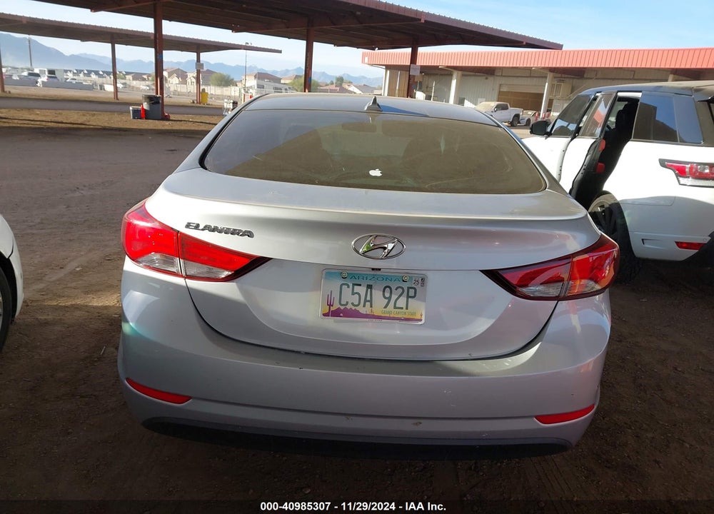 2016 HYUNDAI ELANTRA VALUE EDITION VIN: KMHDH4AE7GU545204