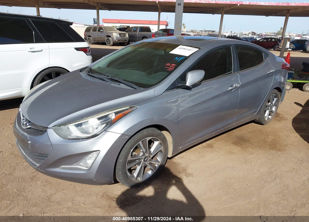 2016 HYUNDAI ELANTRA VALUE EDITION VIN: KMHDH4AE7GU545204