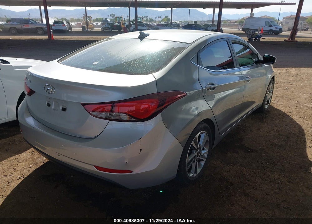 2016 HYUNDAI ELANTRA VALUE EDITION VIN: KMHDH4AE7GU545204