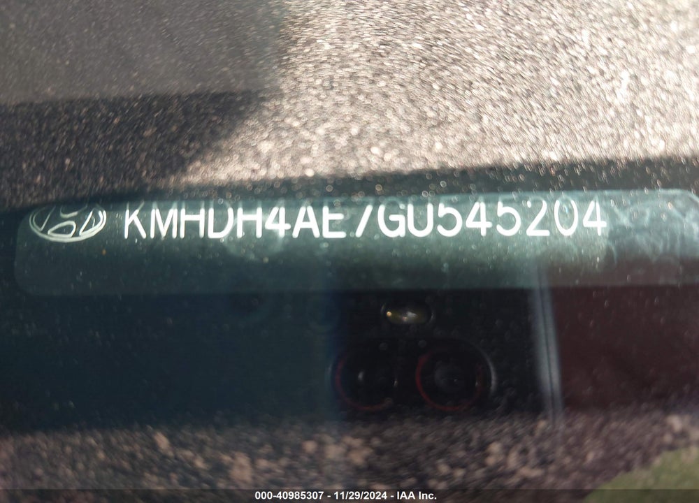 2016 HYUNDAI ELANTRA VALUE EDITION VIN: KMHDH4AE7GU545204