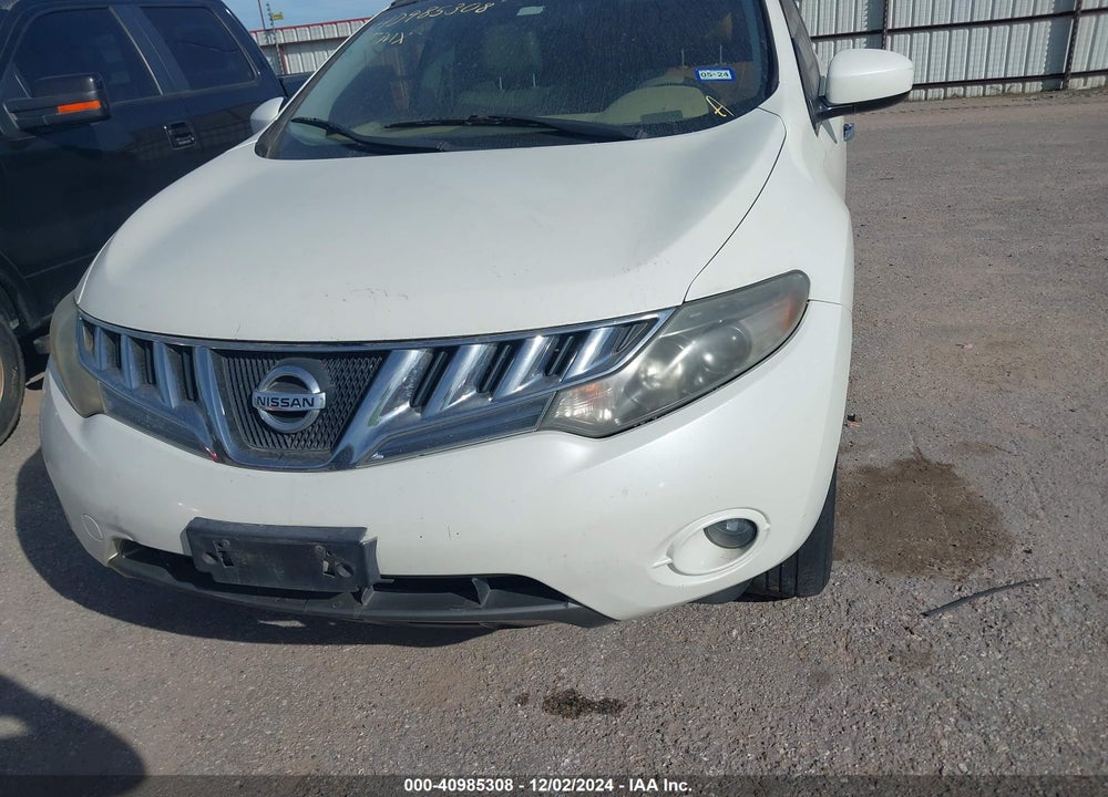2009 NISSAN MURANO SL VIN: JN8AZ18U99W105853