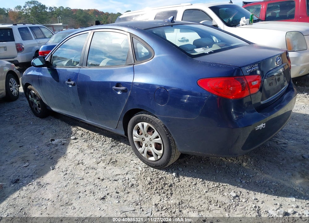 2009 HYUNDAI ELANTRA GLS VIN: KMHDU46D09U698957