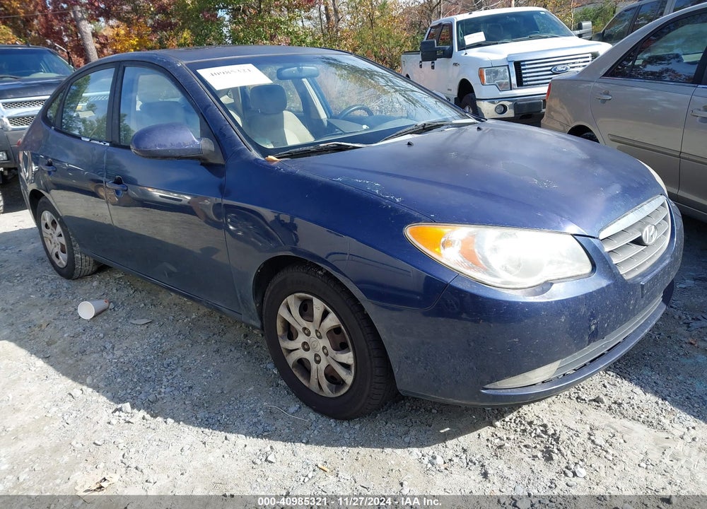 2009 HYUNDAI ELANTRA GLS VIN: KMHDU46D09U698957