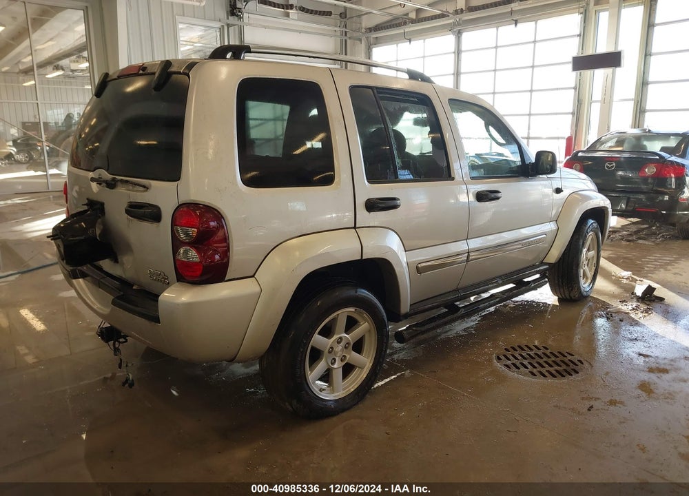 2006 JEEP LIBERTY LIMITED EDITION VIN: 1J4GL58K96W271471