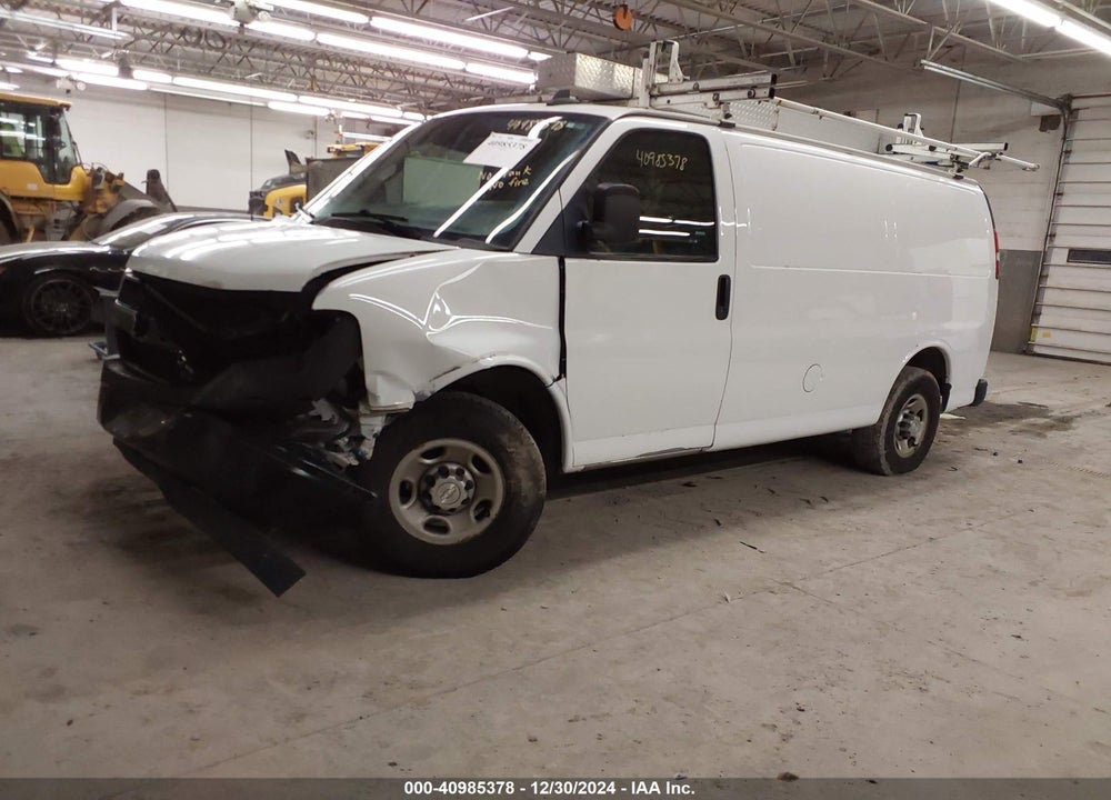 2019 CHEVROLET EXPRESS 2500 WORK VAN VIN: 1GCWGAFGXK1273511