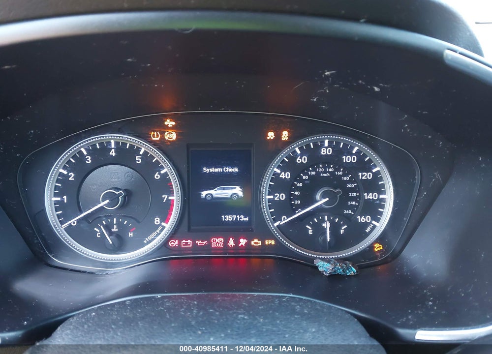 2019 HYUNDAI SANTA FE SE VIN: 5NMS2CAD6KH010749