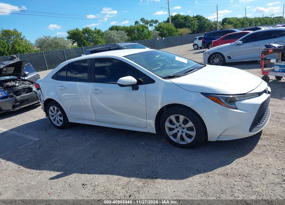 2020 TOYOTA COROLLA LE VIN: JTDEPRAE7LJ072960