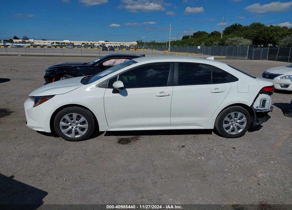 2020 TOYOTA COROLLA LE VIN: JTDEPRAE7LJ072960